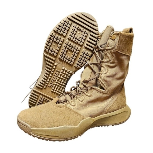 Nike SFB B2 8 Inch Mens Tactical Boots Shoes Size 11.5 Tan Suede FN3720-900 New - Picture 1 of 8